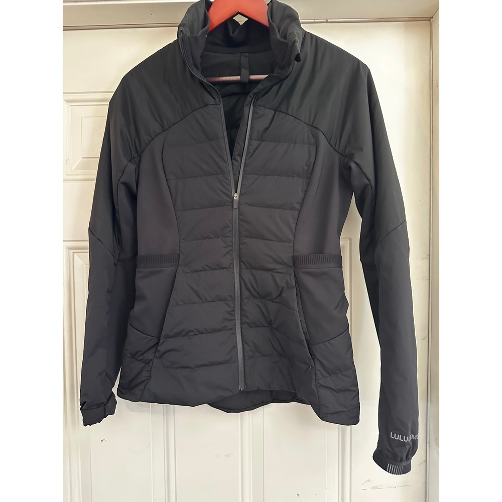 Lululemon Down For It All Jacket - Black - Goose Down & PrimaLoft Running Jacket